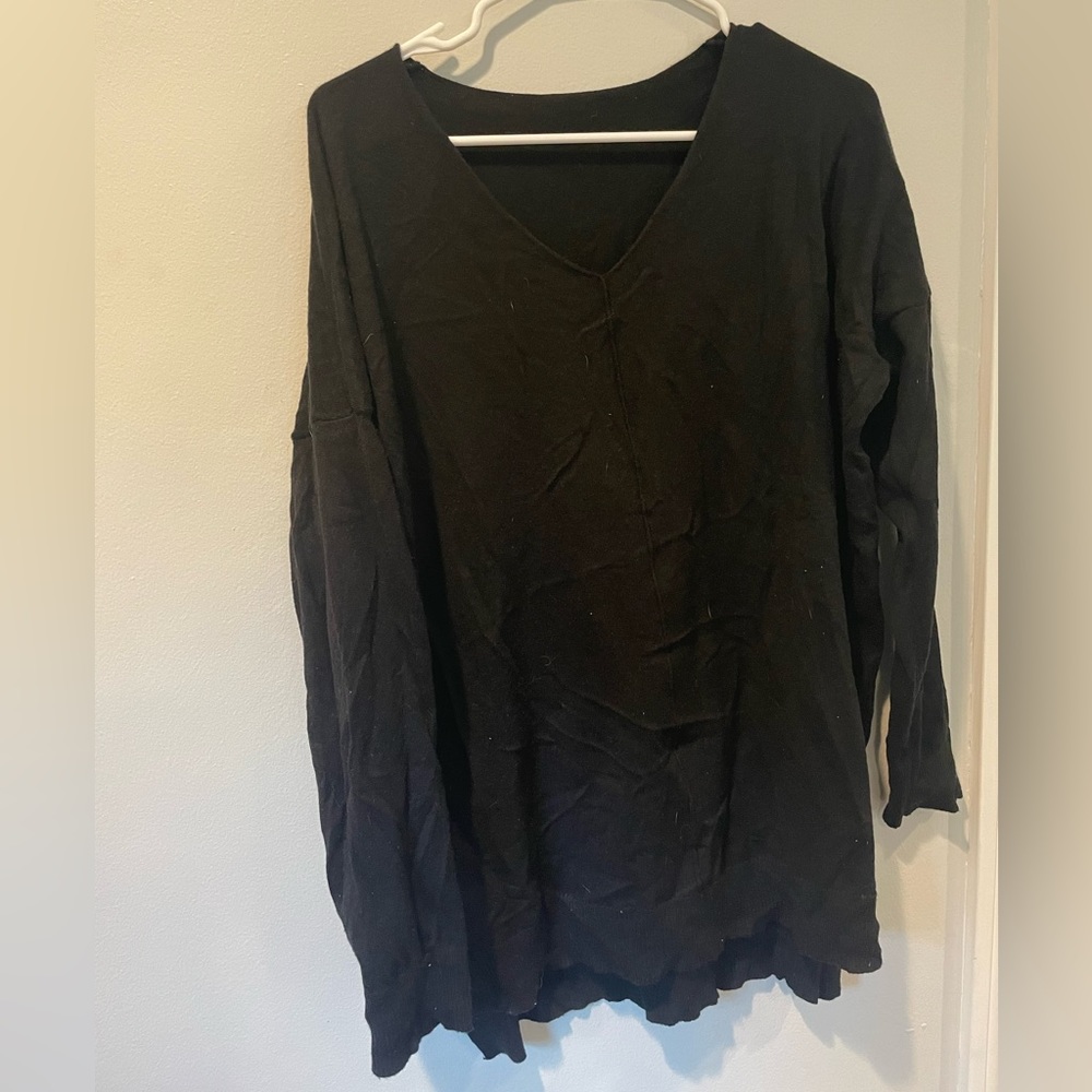Classic black sweater